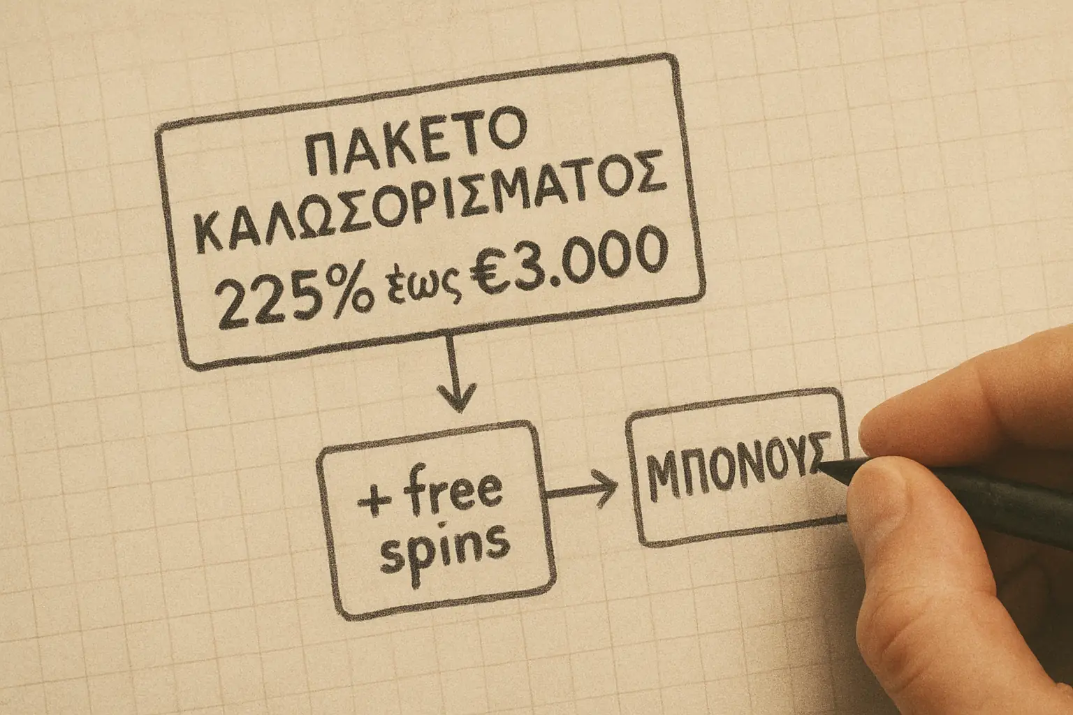 Sportuna Bonus: Πακέτο Καλωσορίσματος 225% έως €3.000 visual guide for Sportuna