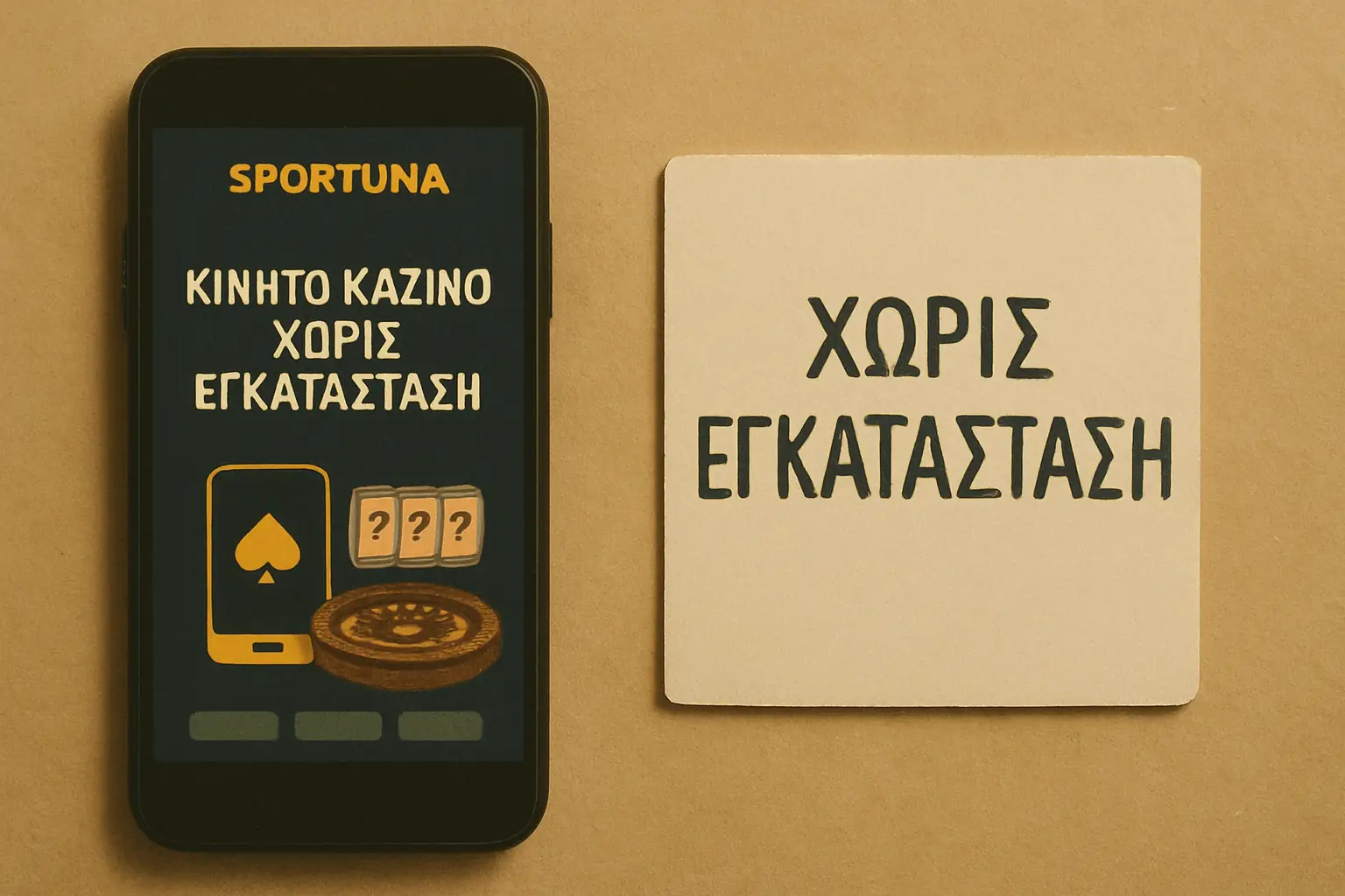 Sportuna app: κινητό καζίνο χωρίς εγκατάσταση visual guide for Sportuna